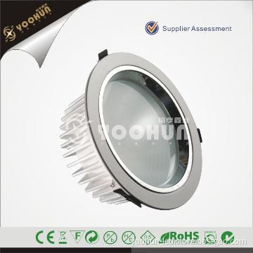 Hot sell Elegant high brightness white housing led downlight